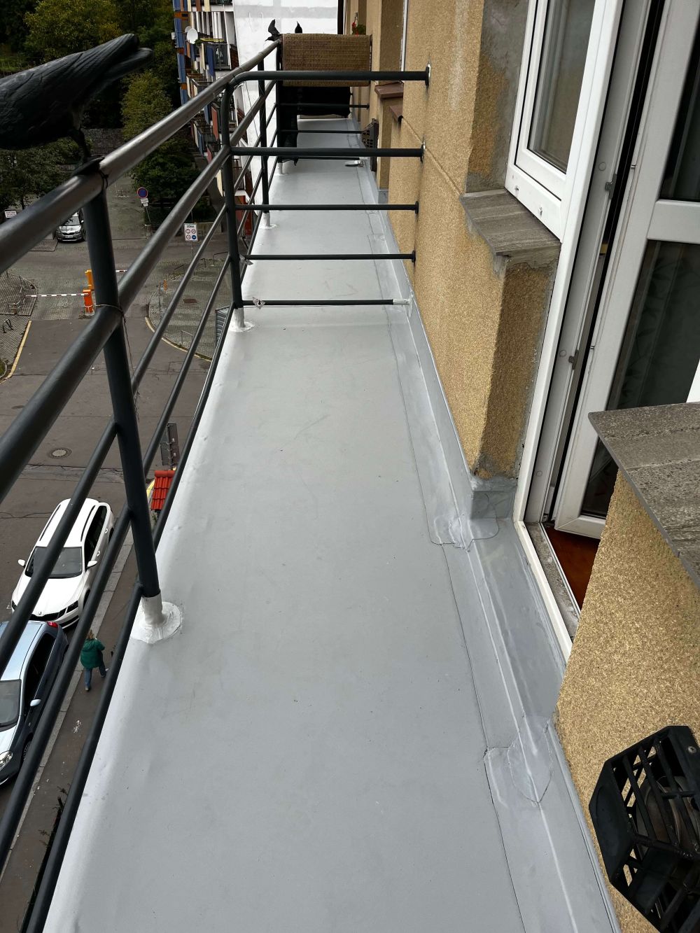 Balkón s pochozí fólií Praha