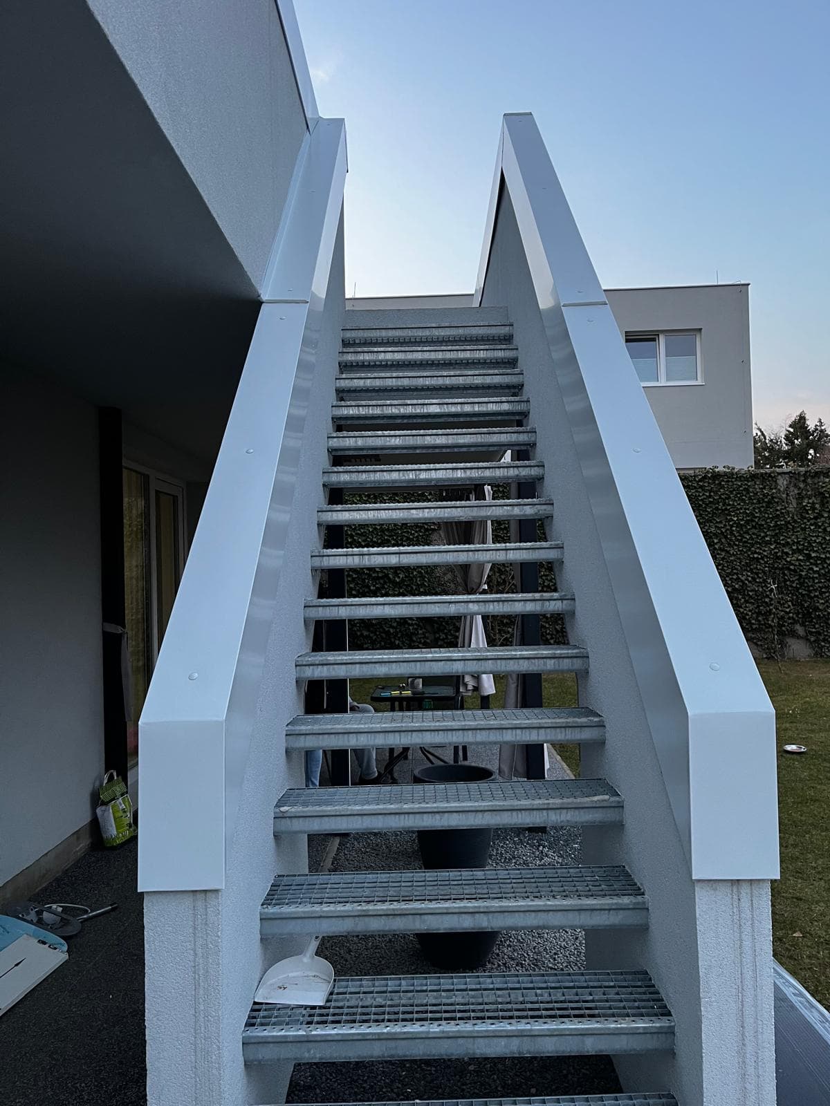 Detail klempířských prací – oplechování