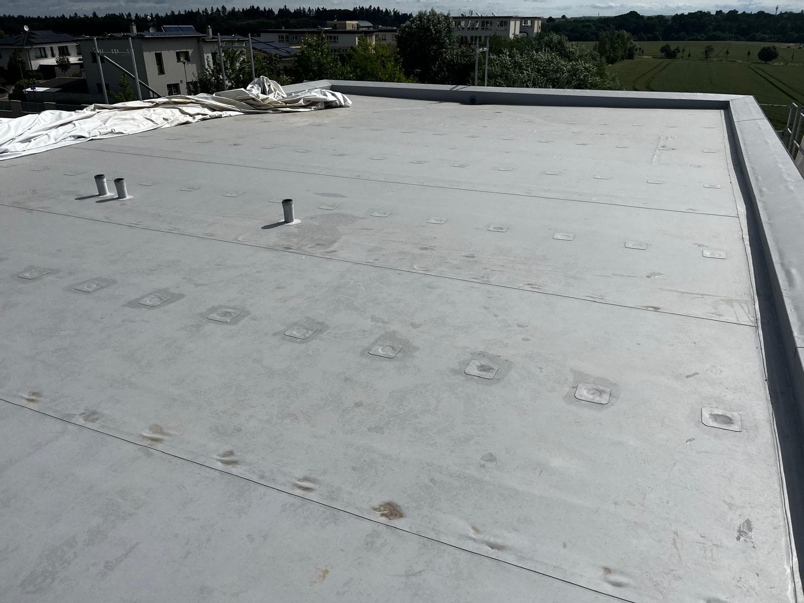 Pokládka PVC fólie